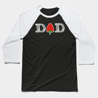 Funny Strawberry Dad Fruit Gif Baseball T-Shirt